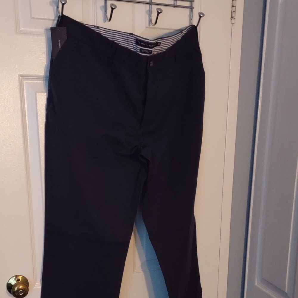 Tommy Hilfiger Men's Navy Chinos